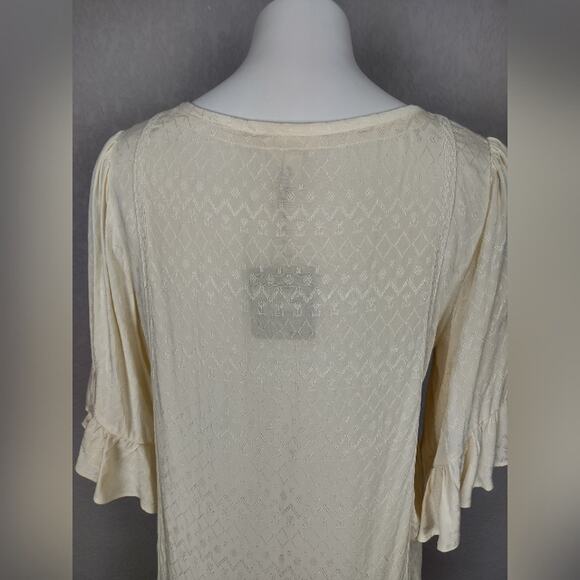 Matilda Jane Believe In You Ruffle Sleeve Boho Tunic Top S - Picture 13 of 16